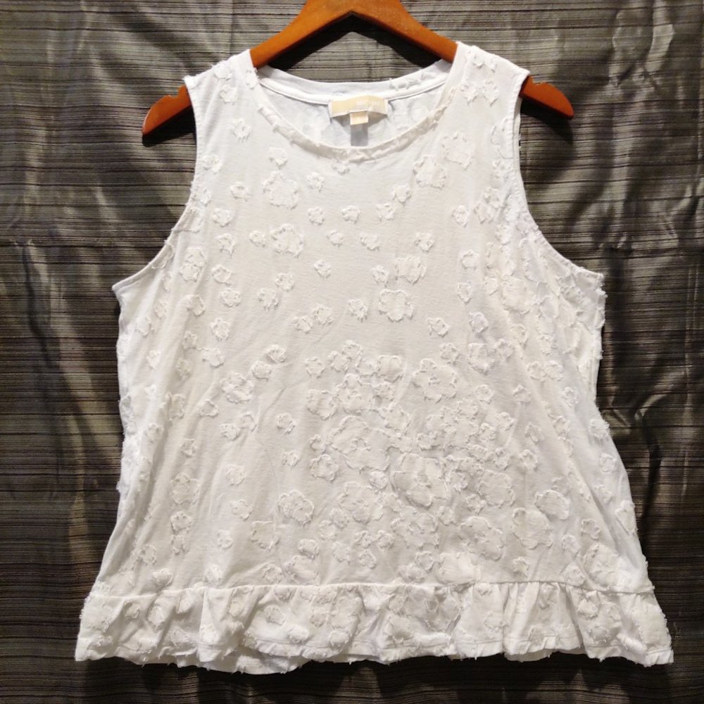 Michael Kors Size XL Peplum Tank Top